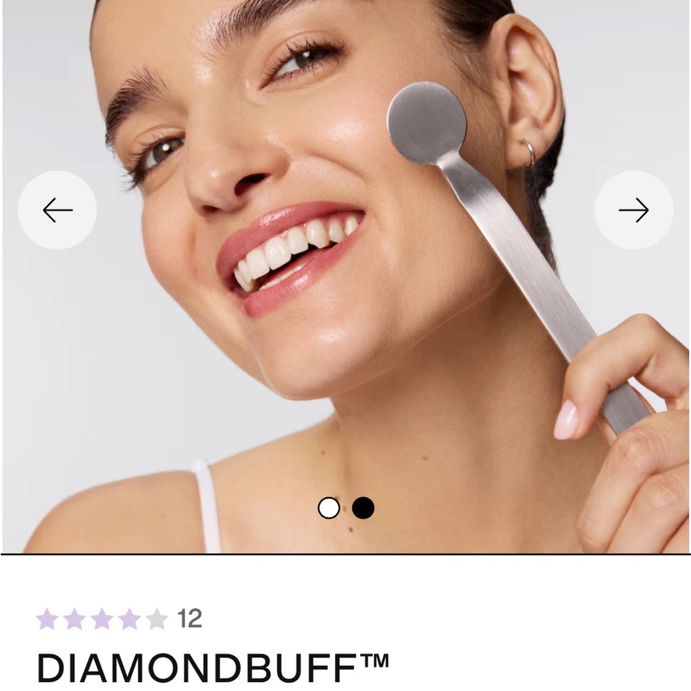 DiamondBuff Silver Skincare Tool